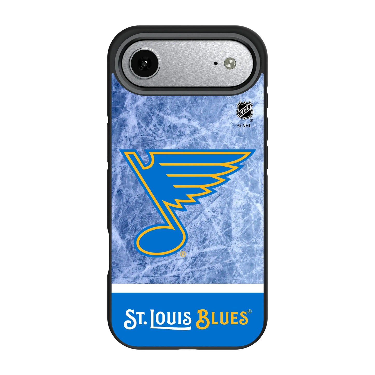 St. Louis Blues Ice Wordmark Bump Phone Case for Apple iPhone