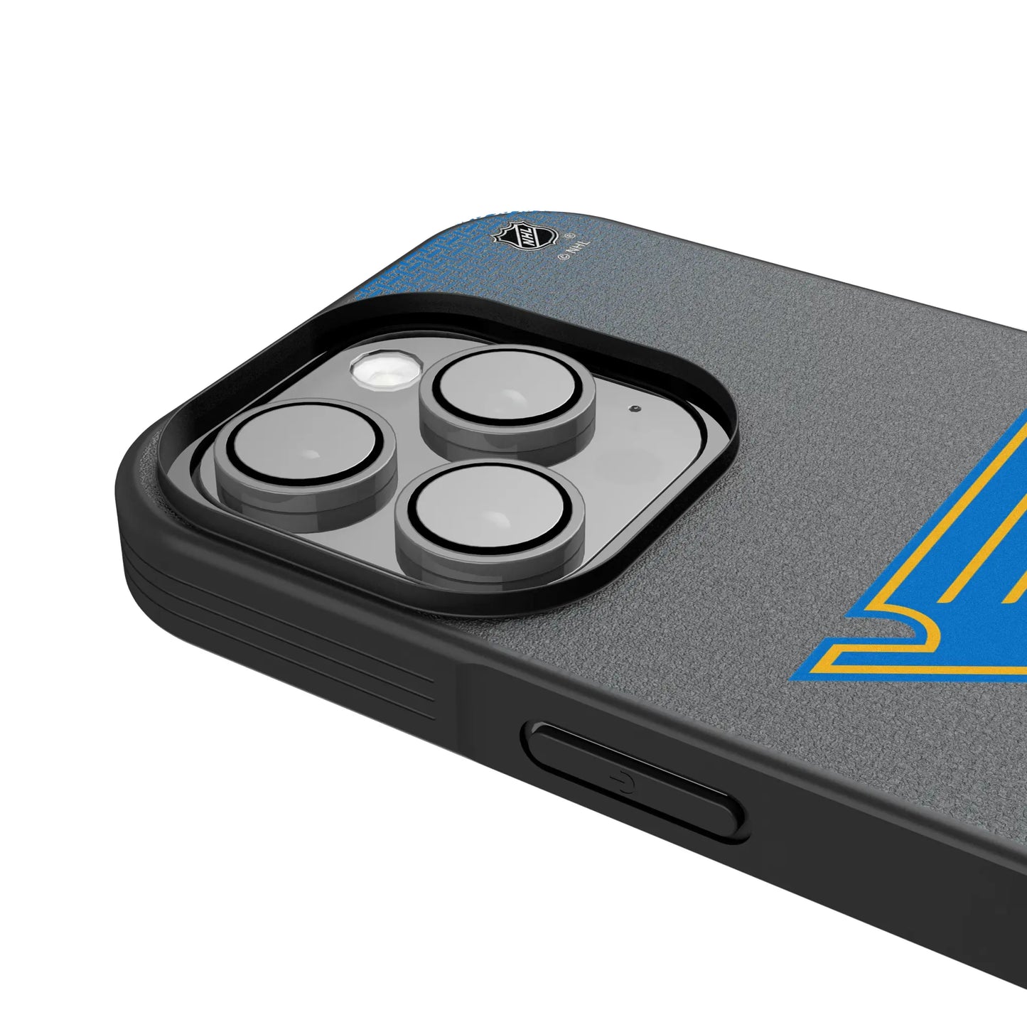 St. Louis Blues Linen Bump Phone Case for Apple iPhone