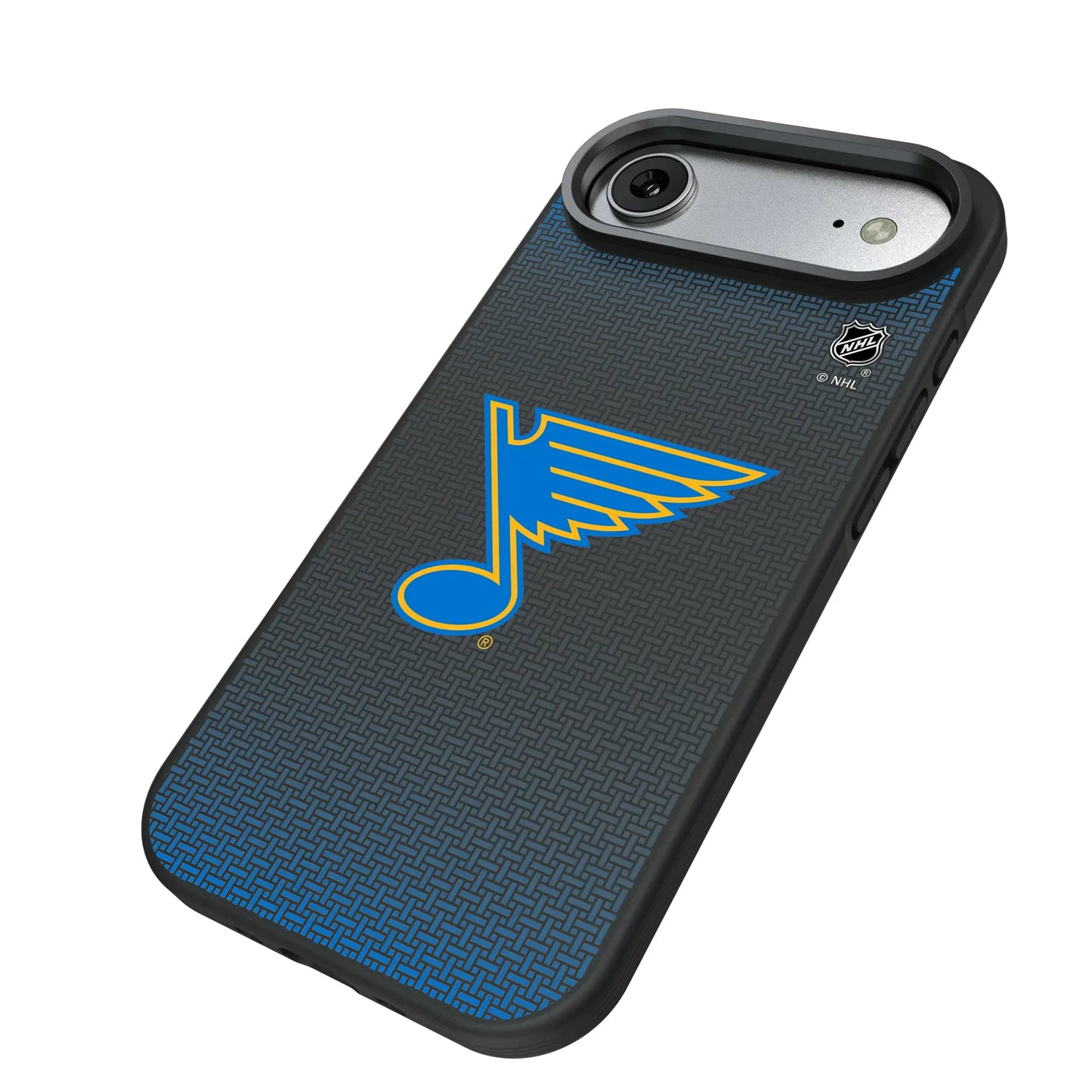 St. Louis Blues Linen Bump Phone Case for Apple iPhone