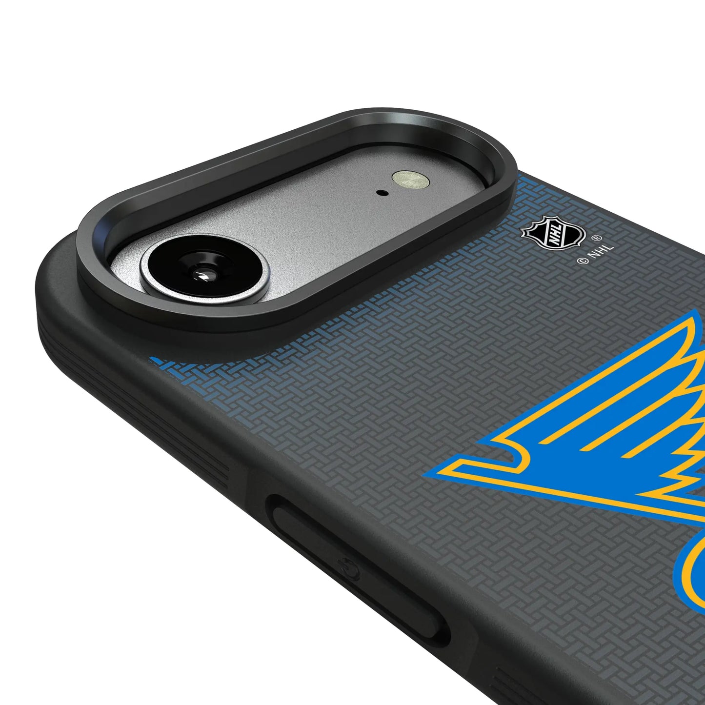St. Louis Blues Linen Bump Phone Case for Apple iPhone