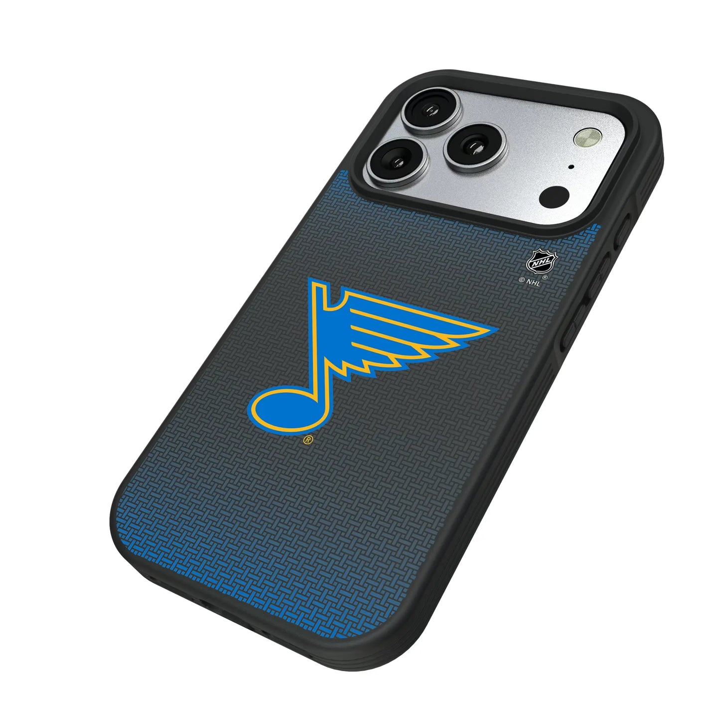 St. Louis Blues Linen Bump Phone Case for Apple iPhone