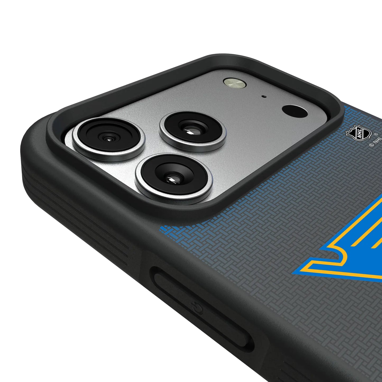 St. Louis Blues Linen Bump Phone Case for Apple iPhone