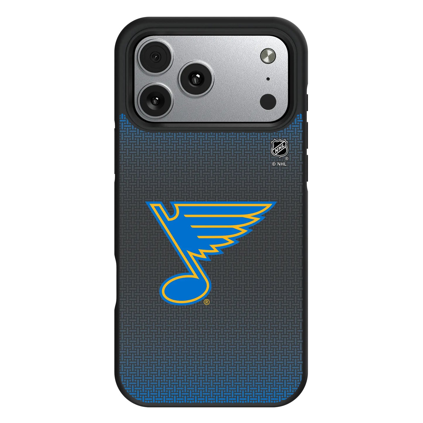St. Louis Blues Linen Bump Phone Case for Apple iPhone