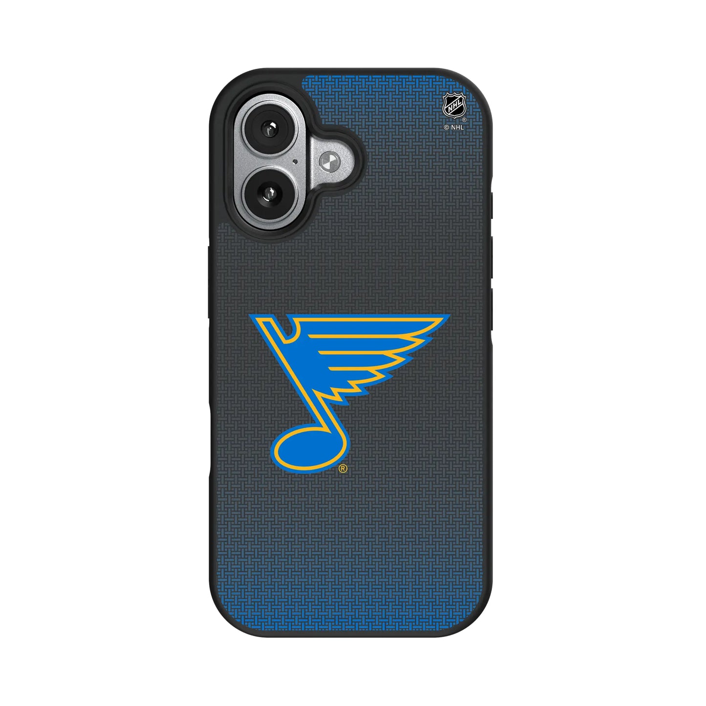 St. Louis Blues Linen Bump Phone Case for Apple iPhone