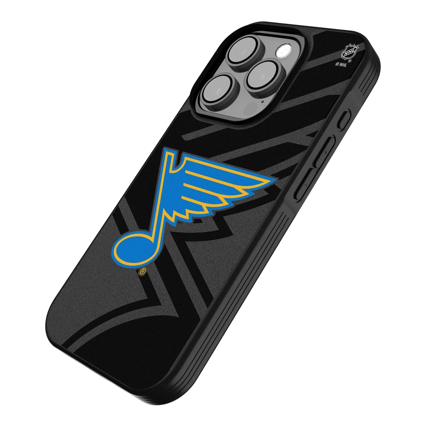 St. Louis Blues Monocolor Tilt Bump Phone Case for Apple iPhone