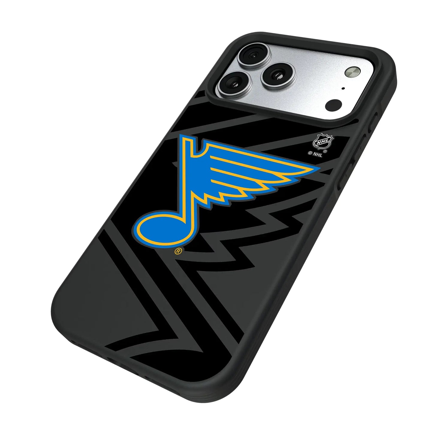 St. Louis Blues Monocolor Tilt Bump Phone Case for Apple iPhone
