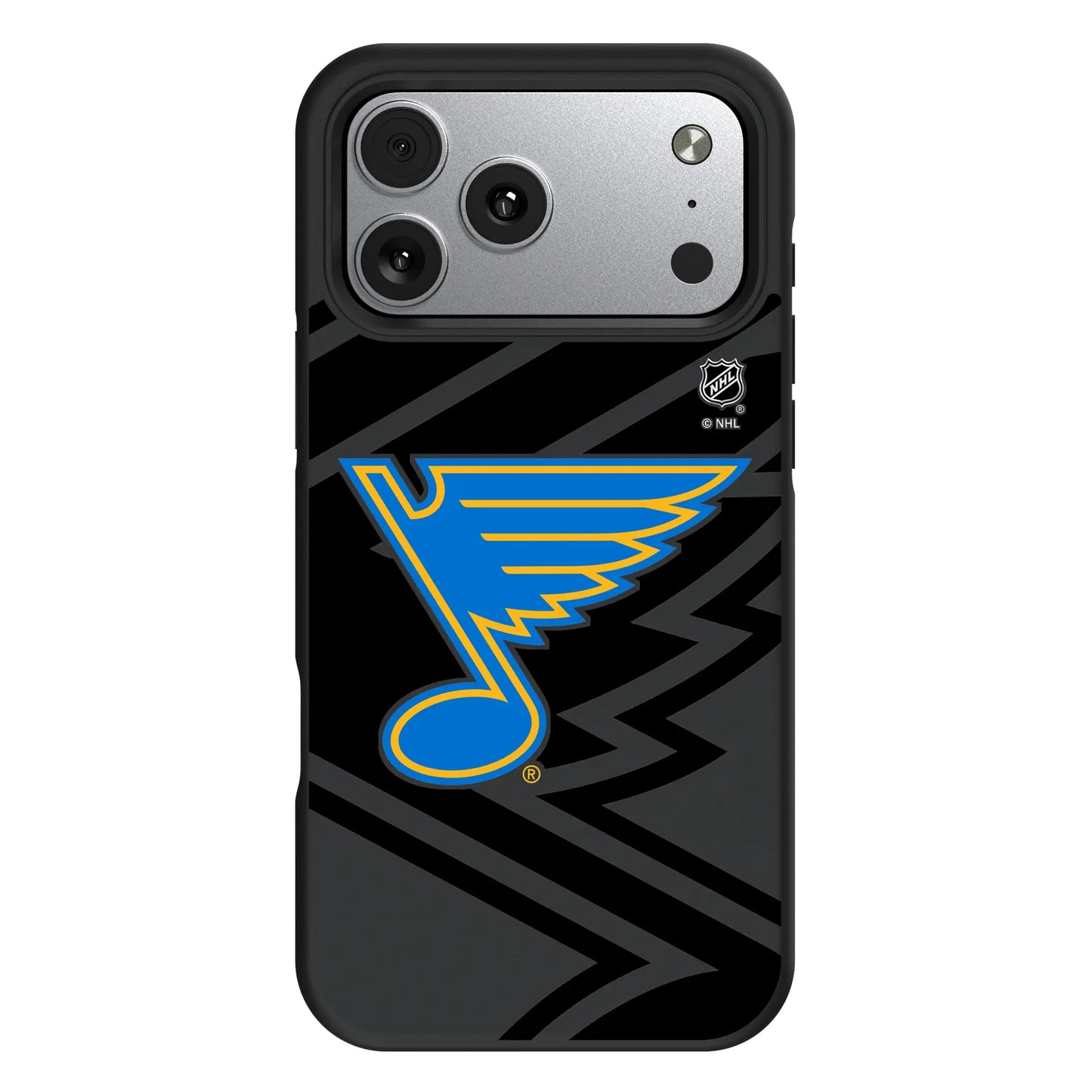 St. Louis Blues Monocolor Tilt Bump Phone Case for Apple iPhone