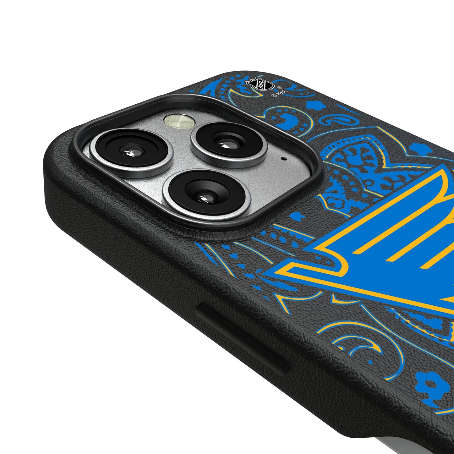 St. Louis Blues Paisley MagSafe Compatible Phone Case for Apple iPhone