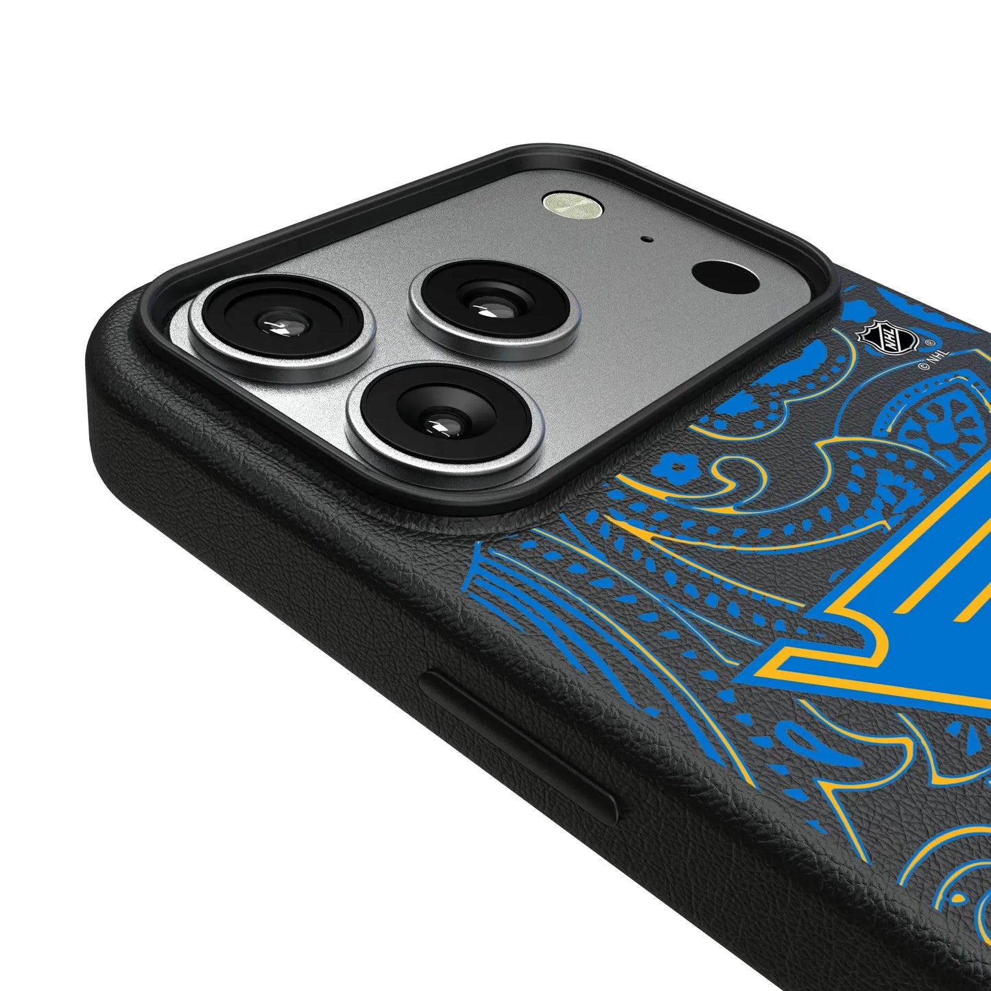 St. Louis Blues Paisley MagSafe Compatible Phone Case for Apple iPhone