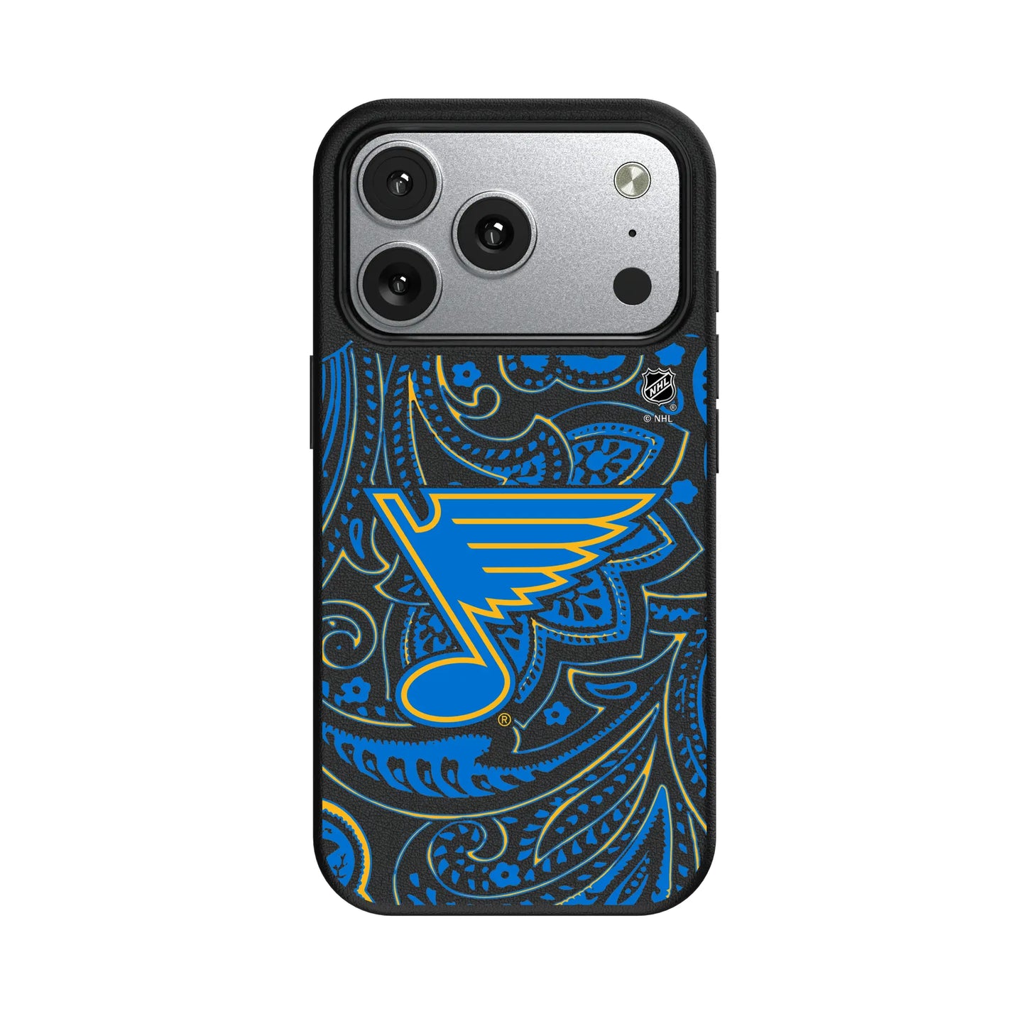 St. Louis Blues Paisley MagSafe Compatible Phone Case for Apple iPhone