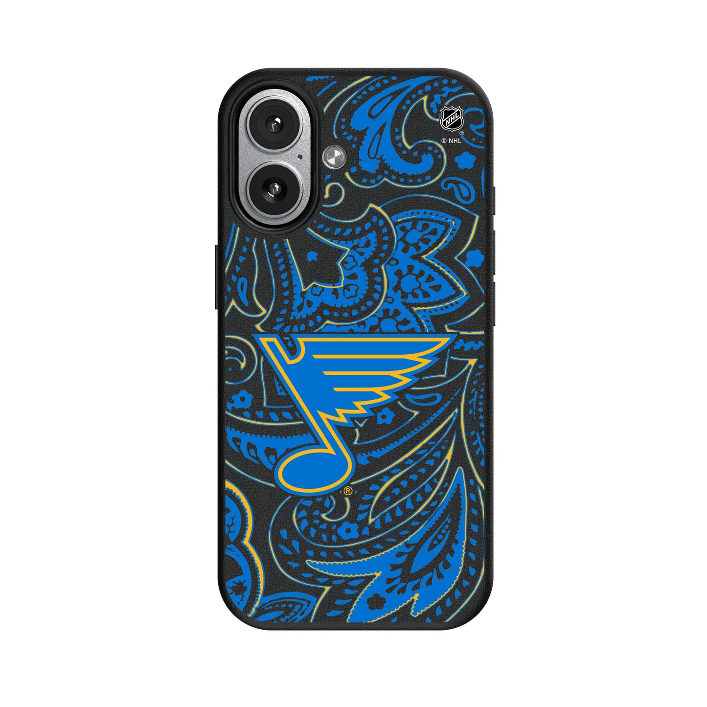 St. Louis Blues Paisley MagSafe Compatible Phone Case for Apple iPhone