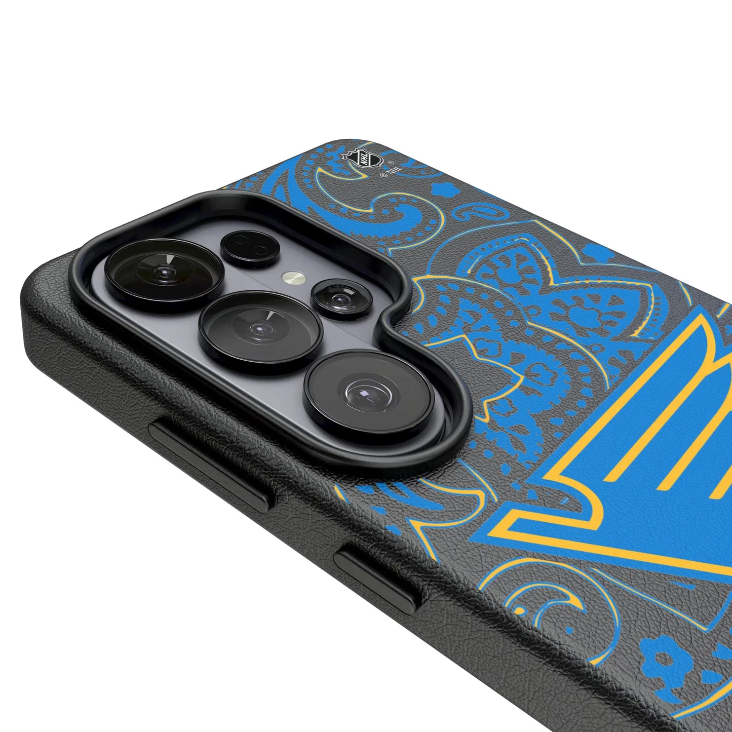 St. Louis Blues Paisley MagSafe Compatible Phone Case for Samsung Galaxy