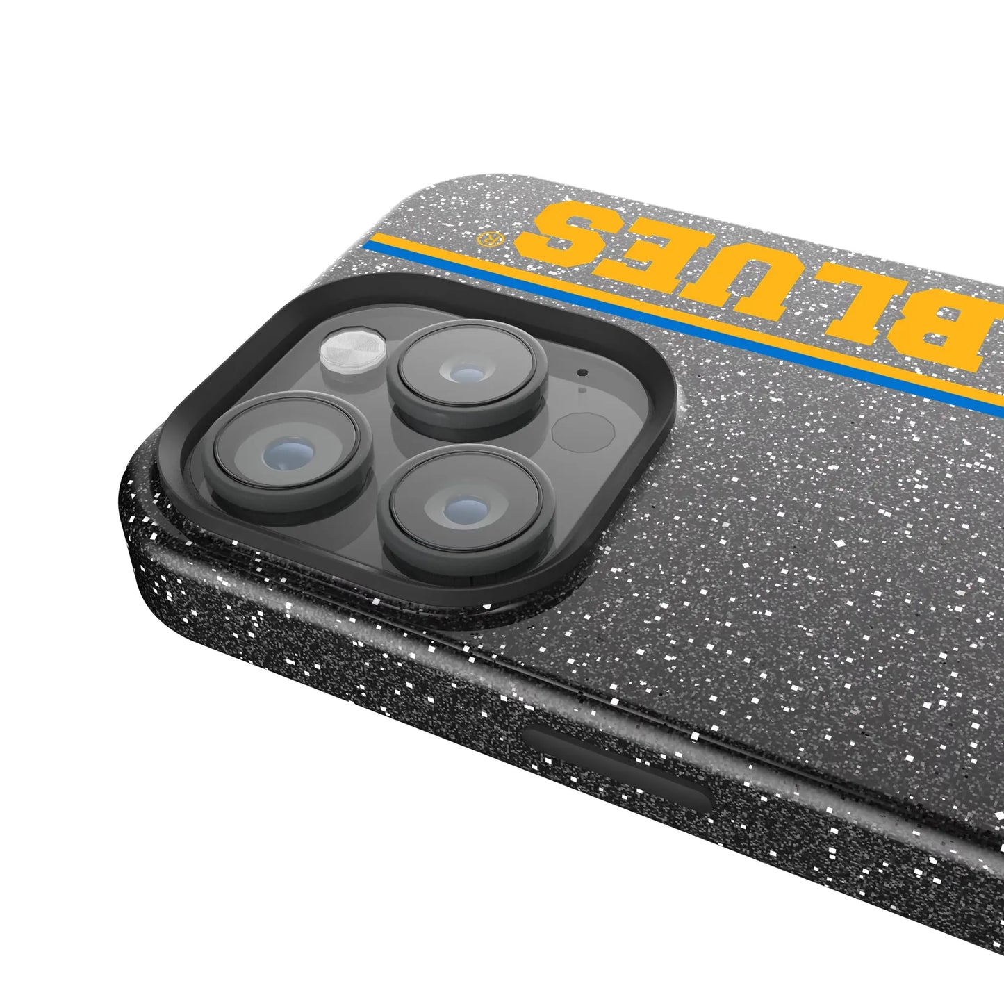St. Louis Blues Sidebar Black Bling Phone Case for Apple iPhone