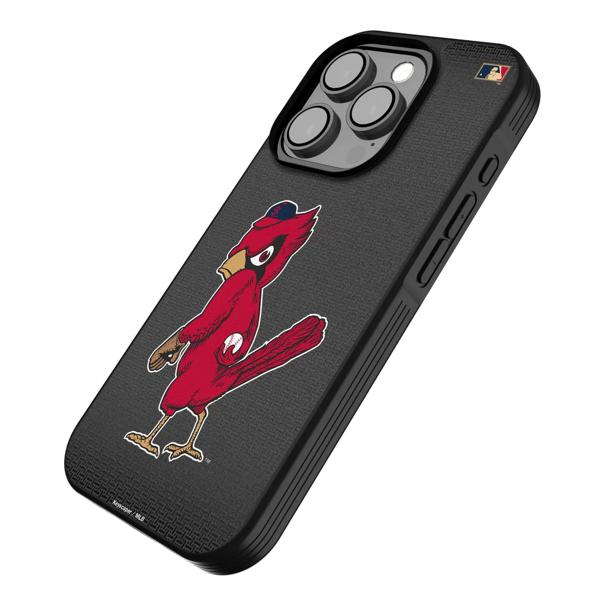 St Louis Cardinals 1950s - Cooperstown Collection Linen Bump Phone Case for Apple iPhone