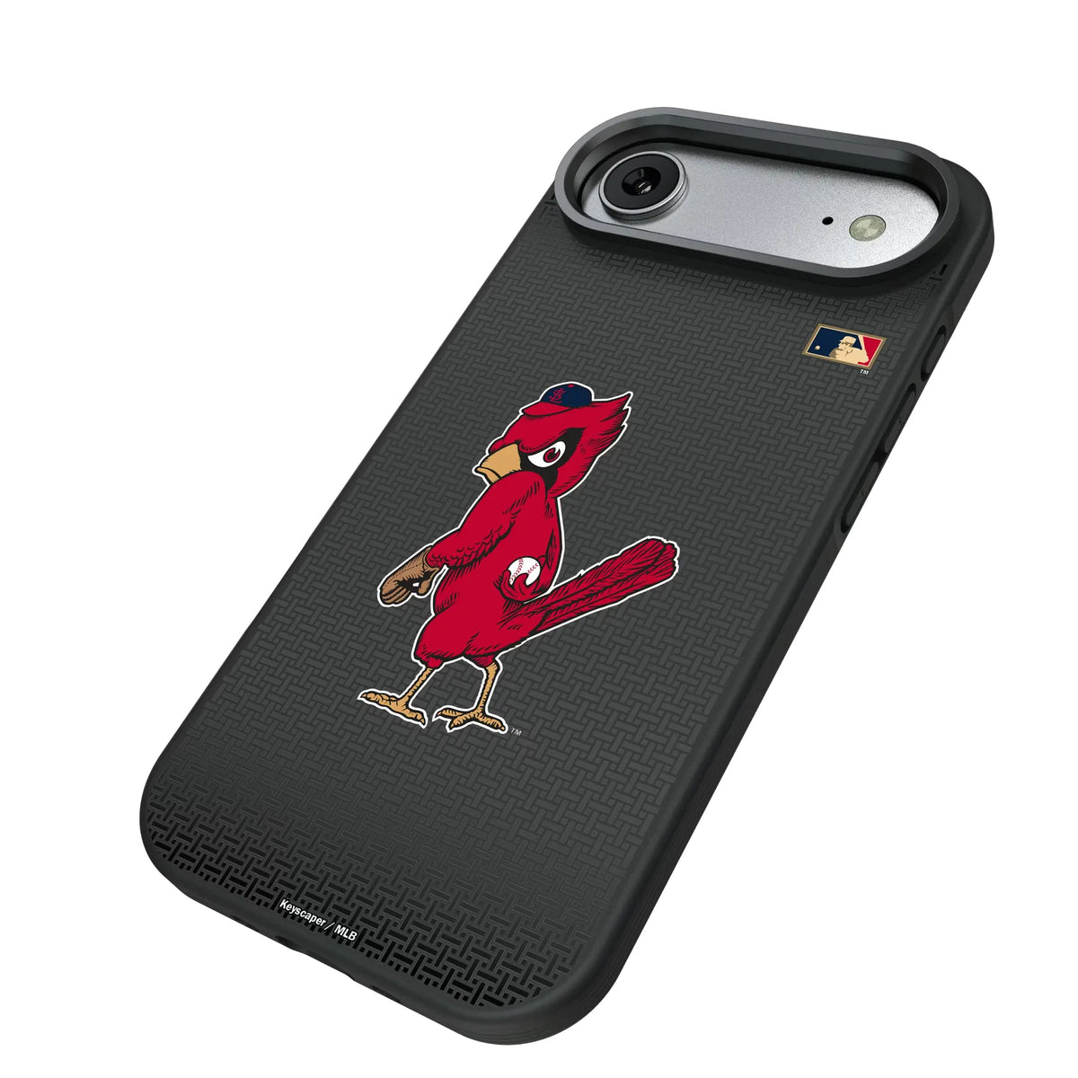 St Louis Cardinals 1950s - Cooperstown Collection Linen Bump Phone Case for Apple iPhone