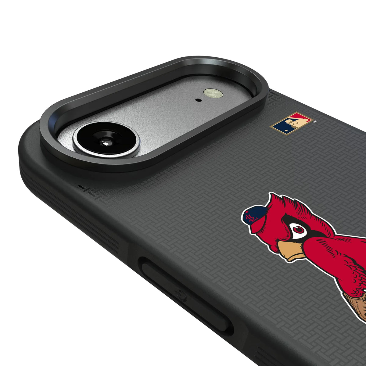 St Louis Cardinals 1950s - Cooperstown Collection Linen Bump Phone Case for Apple iPhone