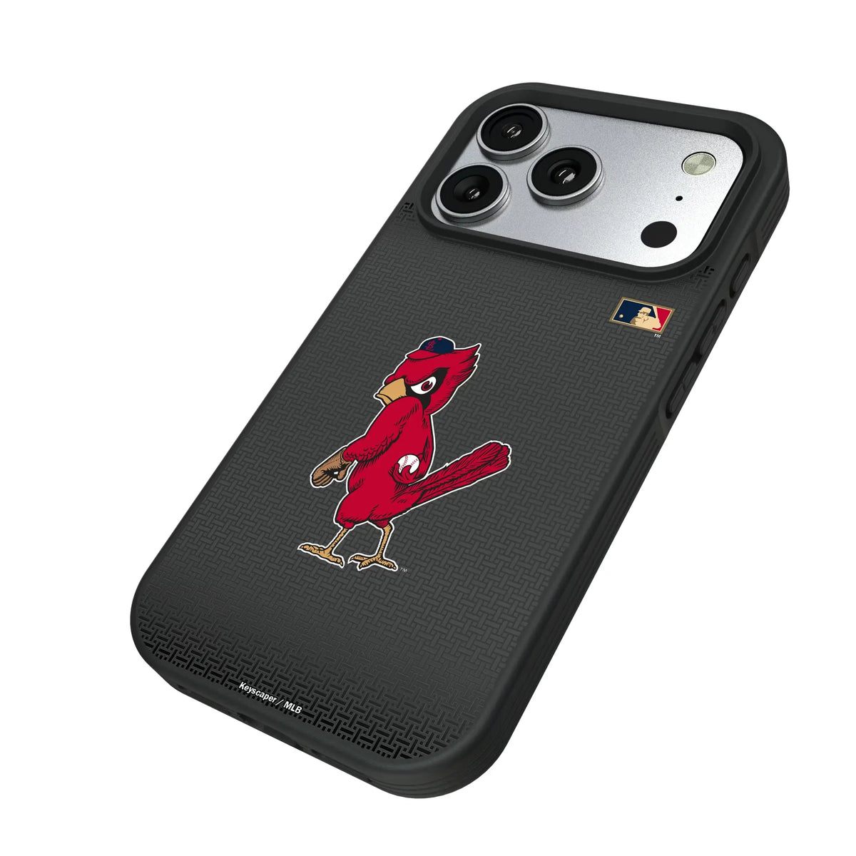 St Louis Cardinals 1950s - Cooperstown Collection Linen Bump Phone Case for Apple iPhone