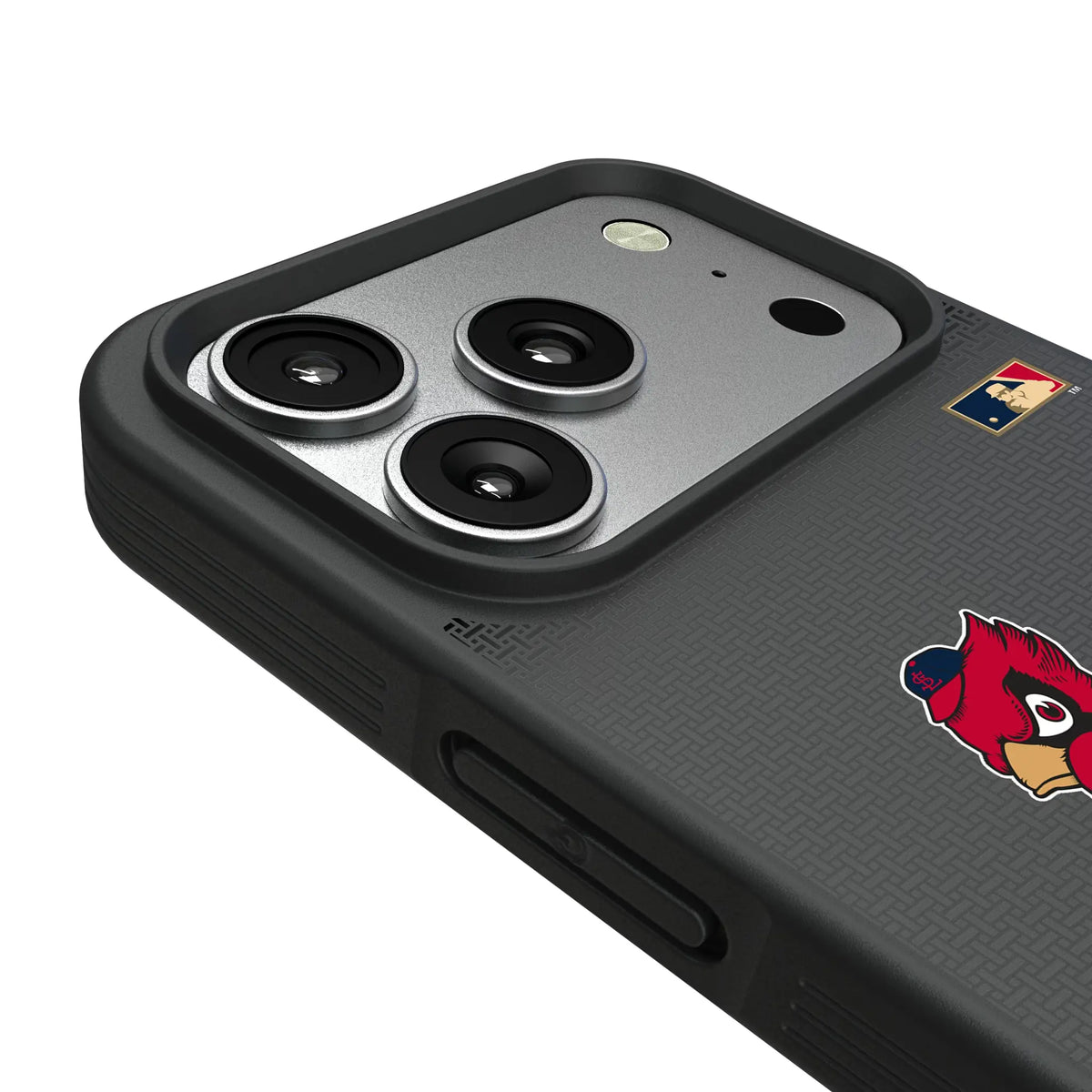 St Louis Cardinals 1950s - Cooperstown Collection Linen Bump Phone Case for Apple iPhone