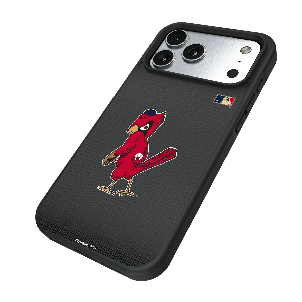 St Louis Cardinals 1950s - Cooperstown Collection Linen Bump Phone Case for Apple iPhone