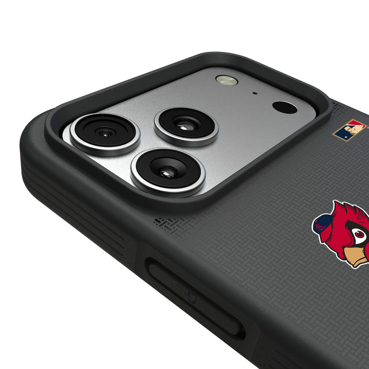 St Louis Cardinals 1950s - Cooperstown Collection Linen Bump Phone Case for Apple iPhone