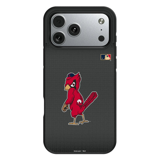 St Louis Cardinals 1950s - Cooperstown Collection Linen Bump Phone Case for Apple iPhone