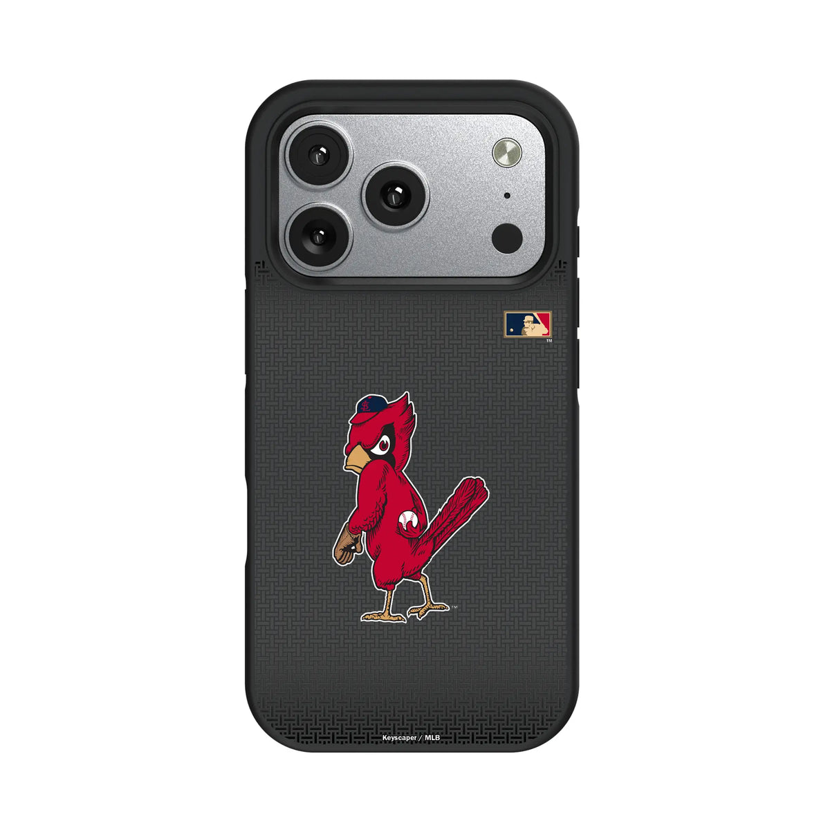 St Louis Cardinals 1950s - Cooperstown Collection Linen Bump Phone Case for Apple iPhone