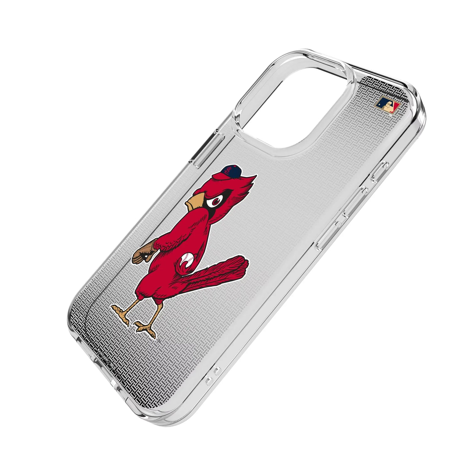 St Louis Cardinals 1950s - Cooperstown Collection Linen Clear Phone Case for Apple iPhone