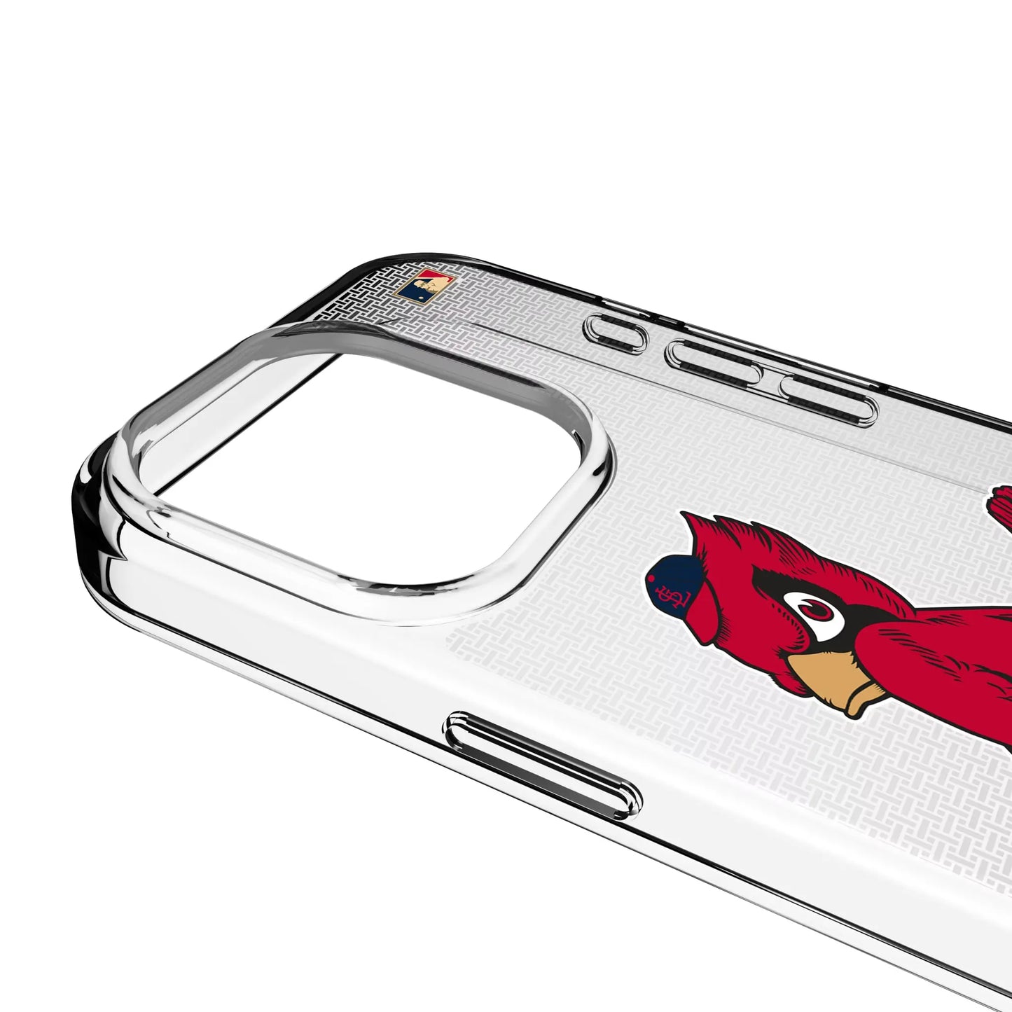St Louis Cardinals 1950s - Cooperstown Collection Linen Clear Phone Case for Apple iPhone