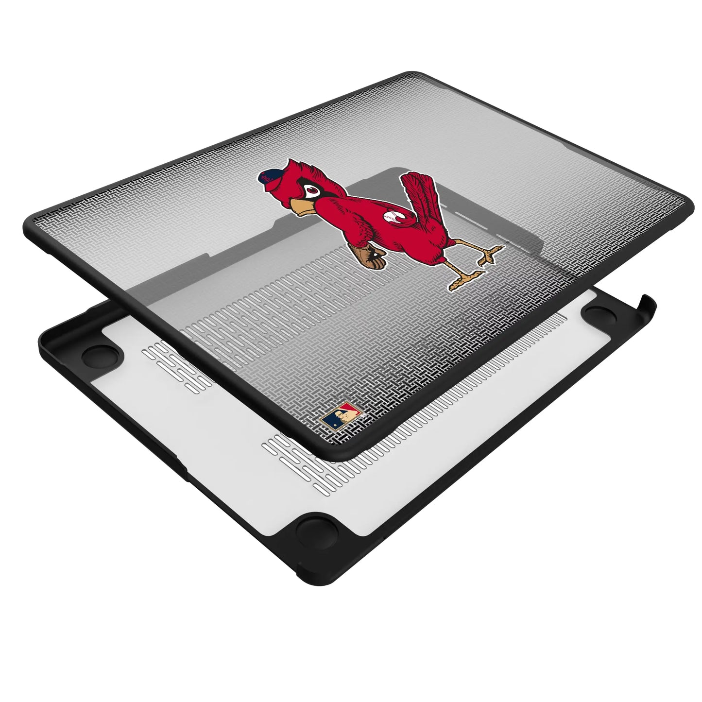 St Louis Cardinals 1950s - Cooperstown Collection Linen Laptop Case for Apple MacBook