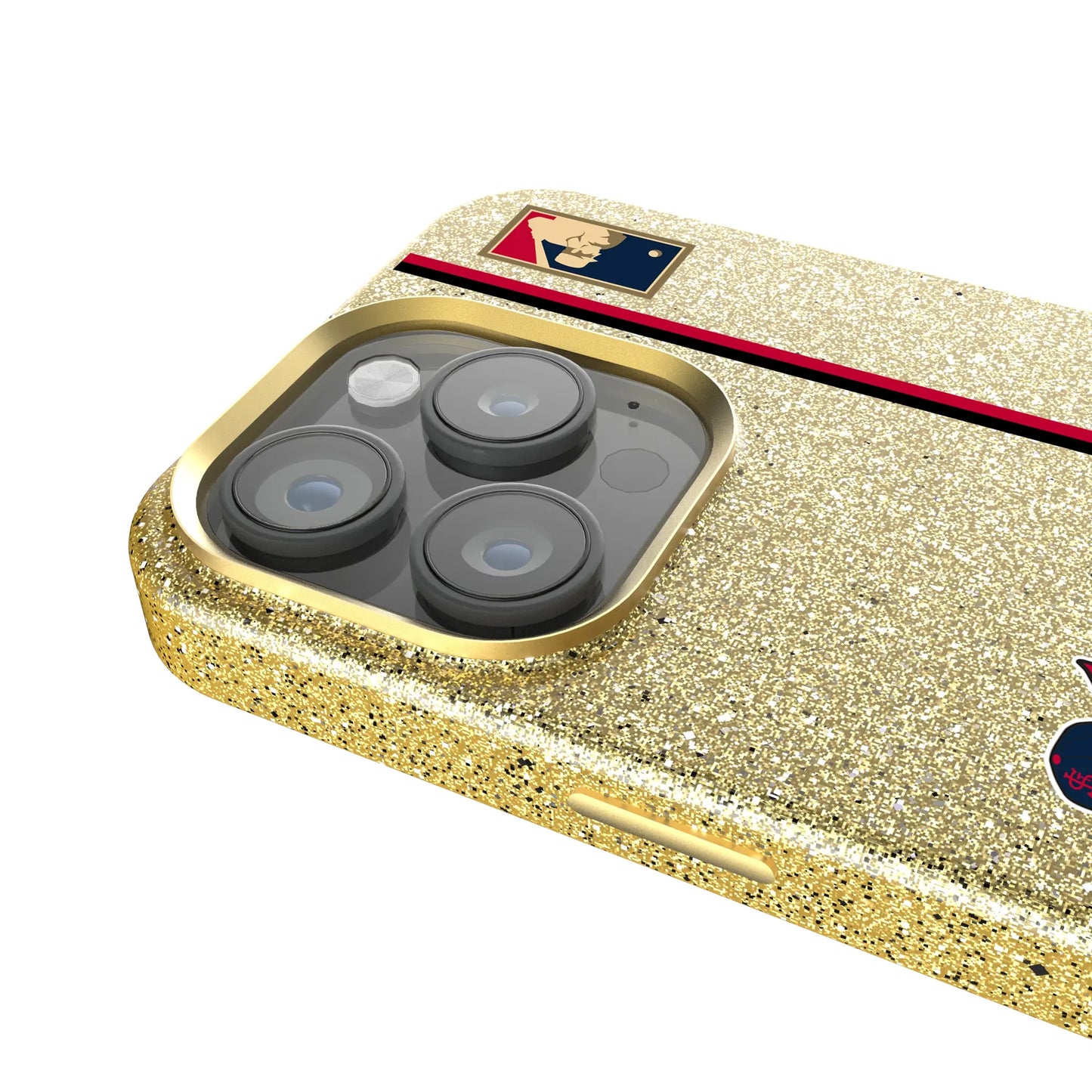 St Louis Cardinals 1950s - Cooperstown Collection Sidebar Bling Phone Case for Apple iPhone