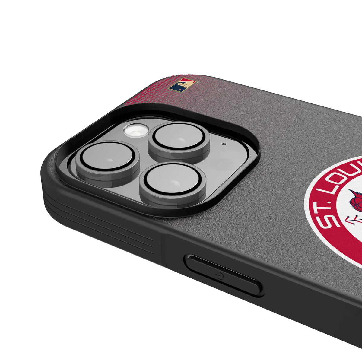 St Louis Cardinals 1966-1997 - Cooperstown Collection Linen Bump Phone Case for Apple iPhone