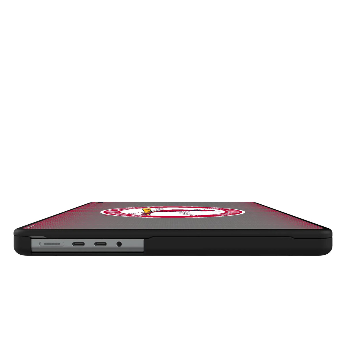St Louis Cardinals 1966-1997 - Cooperstown Collection Linen Laptop Case for Apple MacBook
