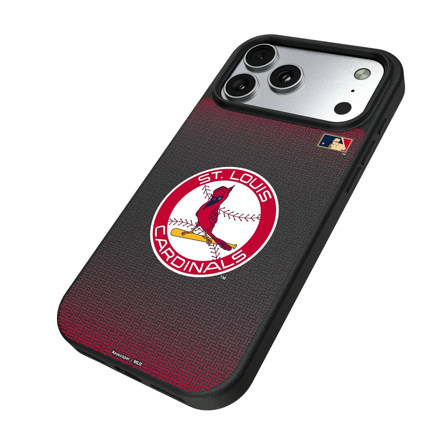 St Louis Cardinals 1966-1997 - Cooperstown Collection Linen MagSafe Compatible Phone Case for Apple iPhone