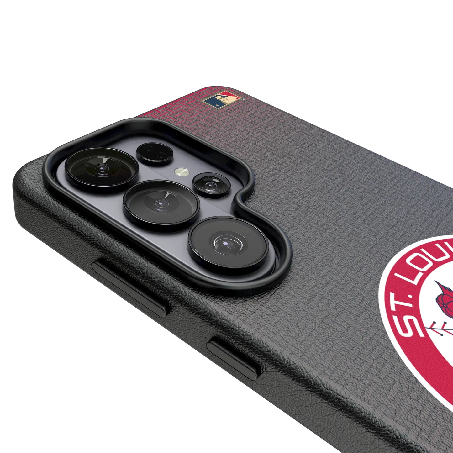 St Louis Cardinals 1966-1997 - Cooperstown Collection Linen MagSafe Compatible Phone Case for Samsung Galaxy