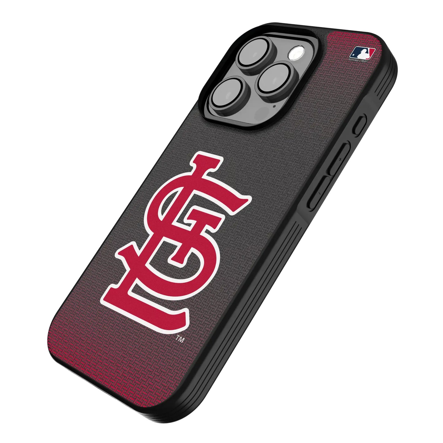 St Louis Cardinals Linen Bump Phone Case for Apple iPhone
