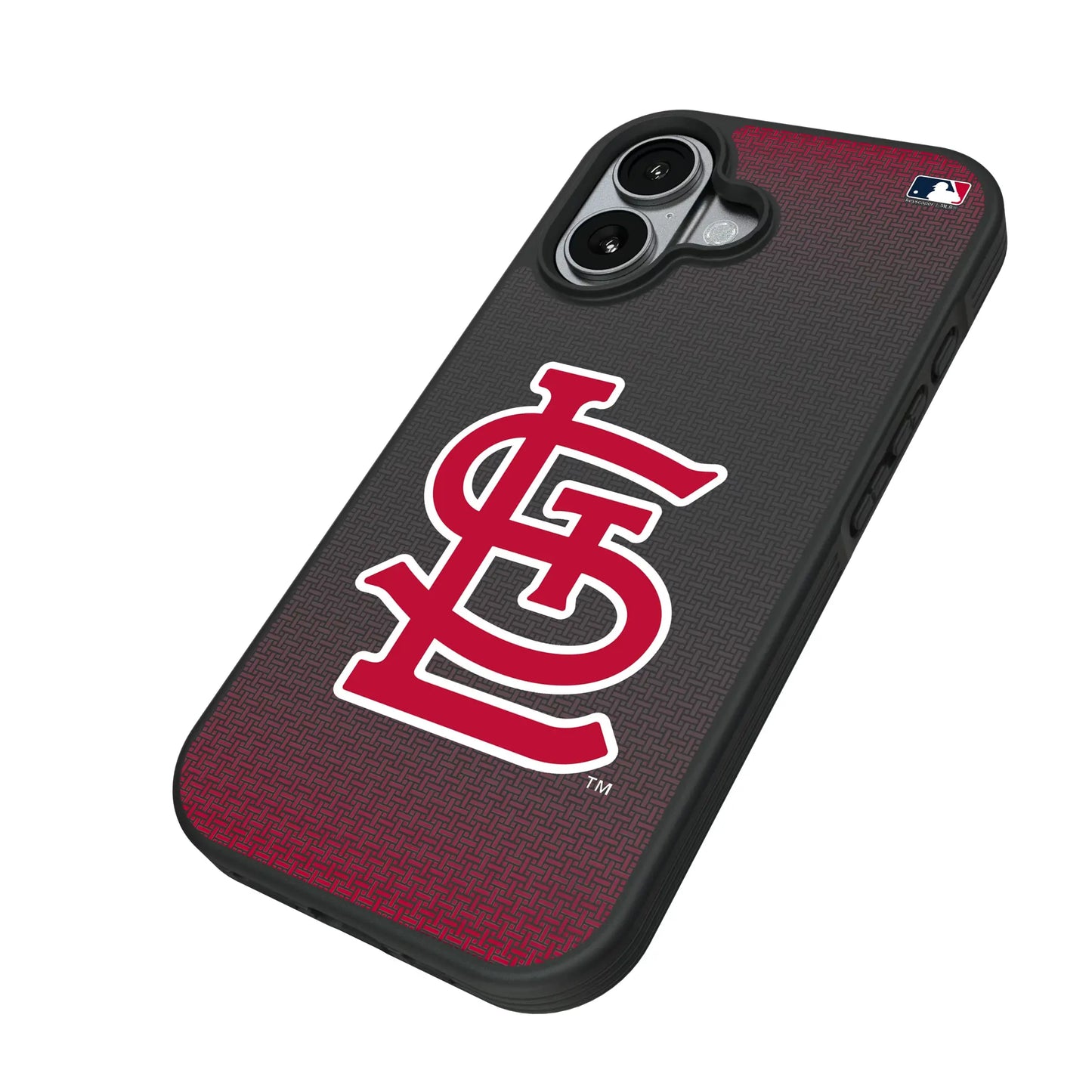 St Louis Cardinals Linen Bump Phone Case for Apple iPhone