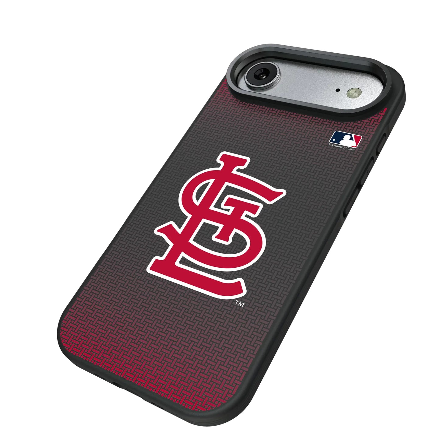 St Louis Cardinals Linen Bump Phone Case for Apple iPhone