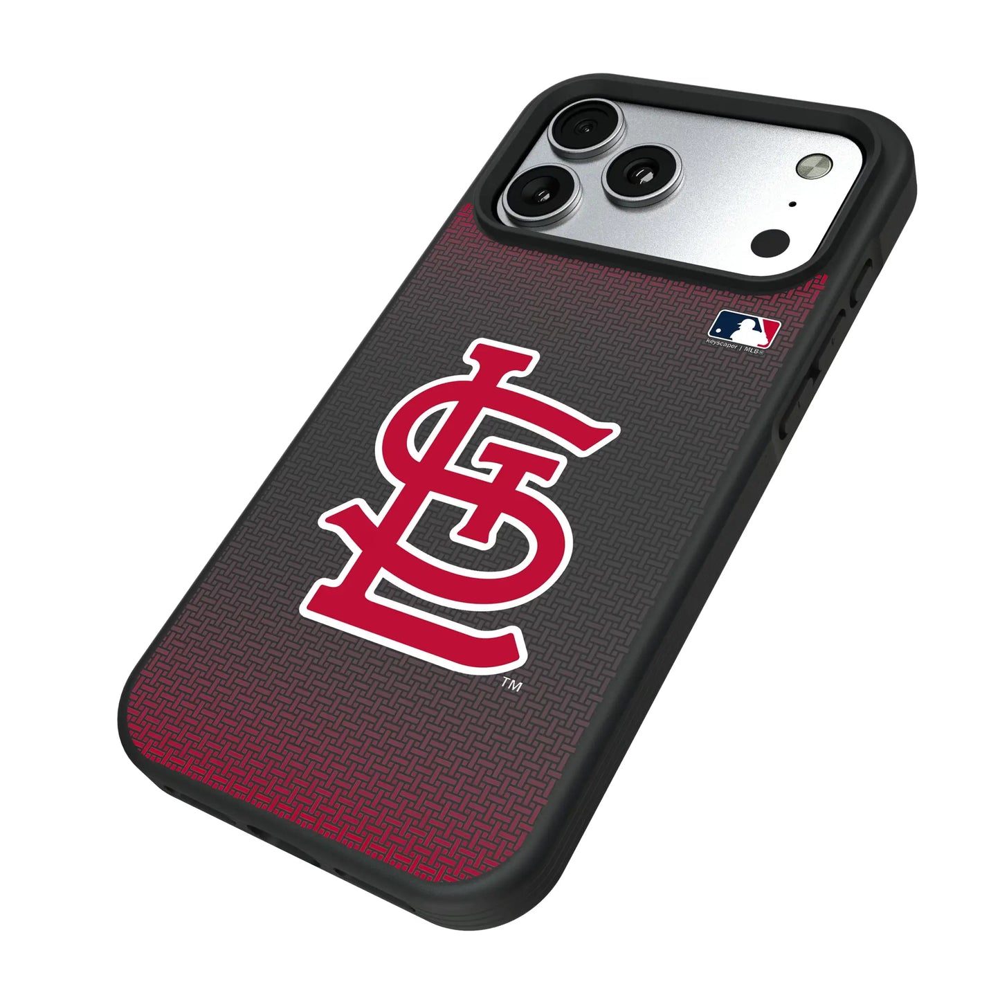 St Louis Cardinals Linen Bump Phone Case for Apple iPhone
