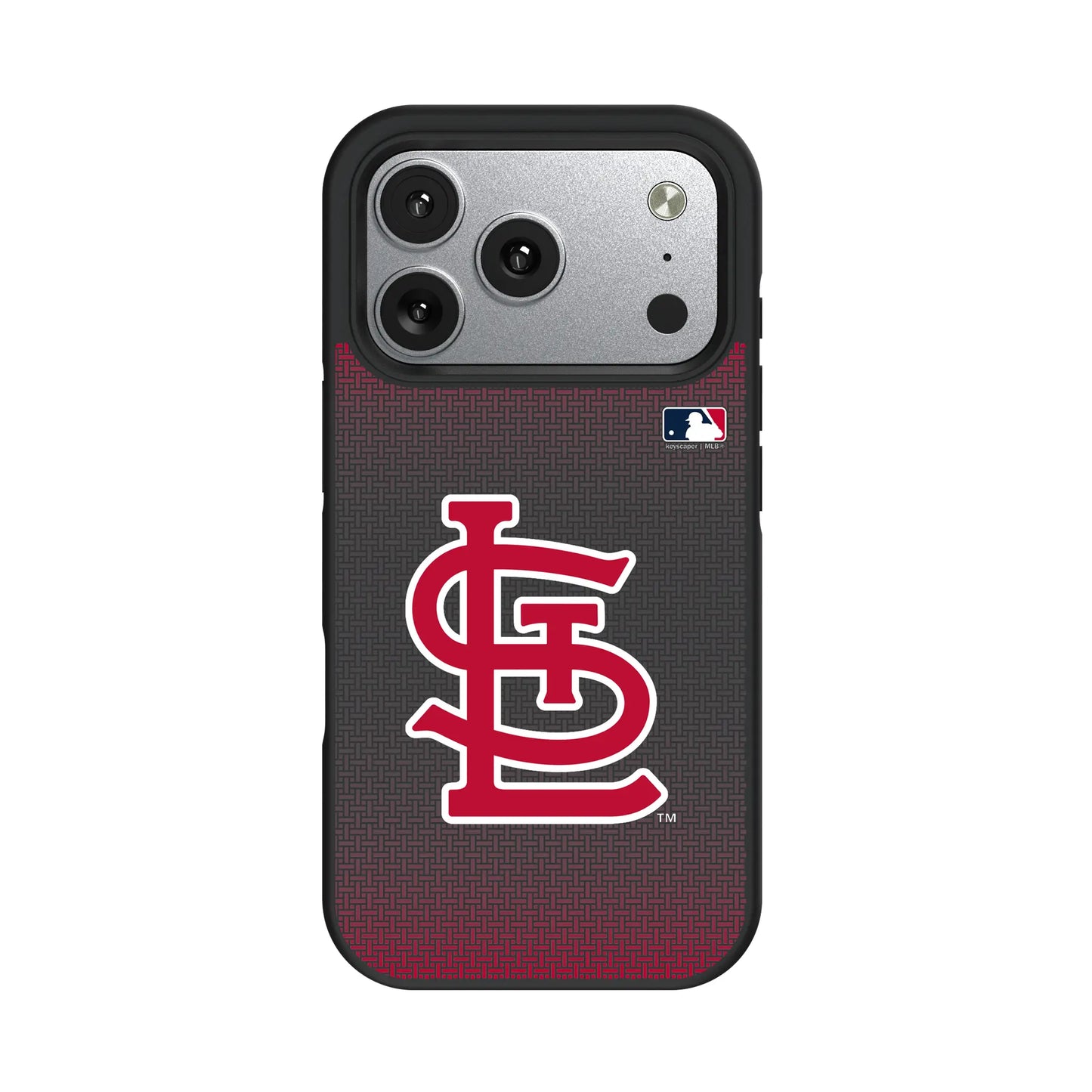 St Louis Cardinals Linen Bump Phone Case for Apple iPhone