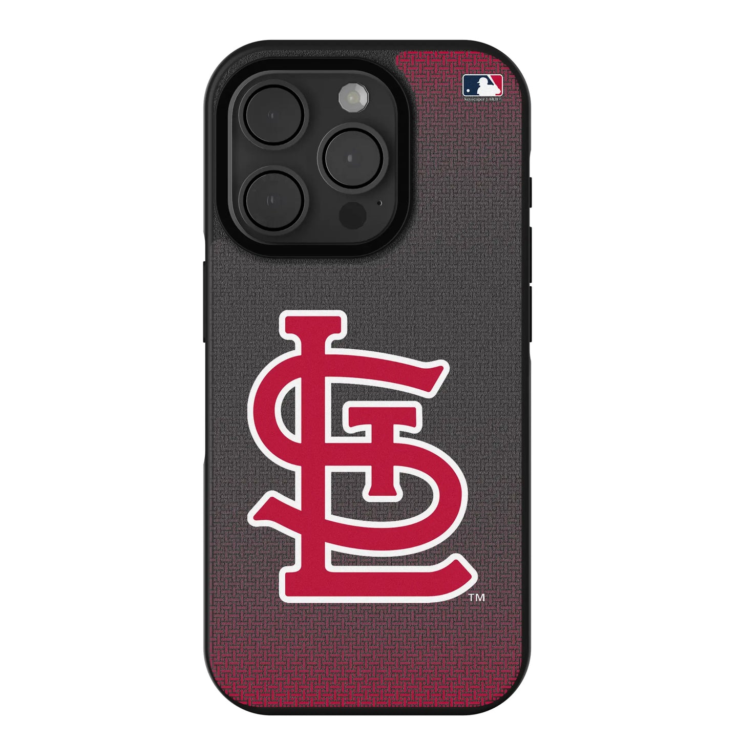 St Louis Cardinals Linen Bump Phone Case for Apple iPhone