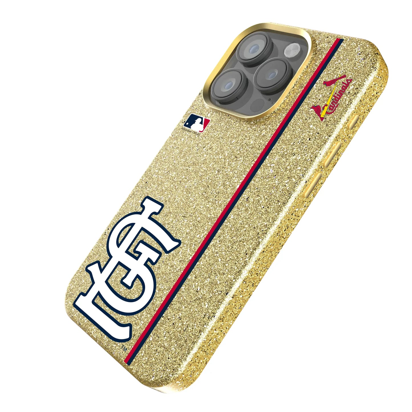 St Louis Cardinals Sidebar Bling Phone Case for Apple iPhone