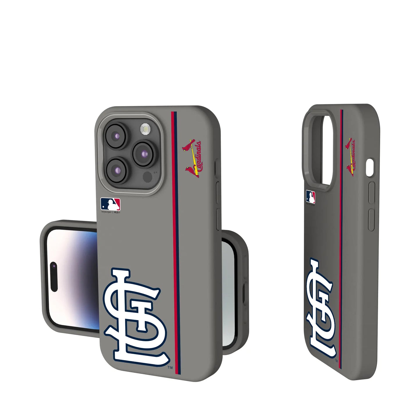 St Louis Cardinals Sidebar Soft Touch Phone Case for Apple iPhone