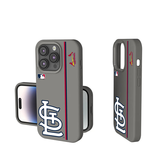 St Louis Cardinals Sidebar Soft Touch Phone Case for Apple iPhone