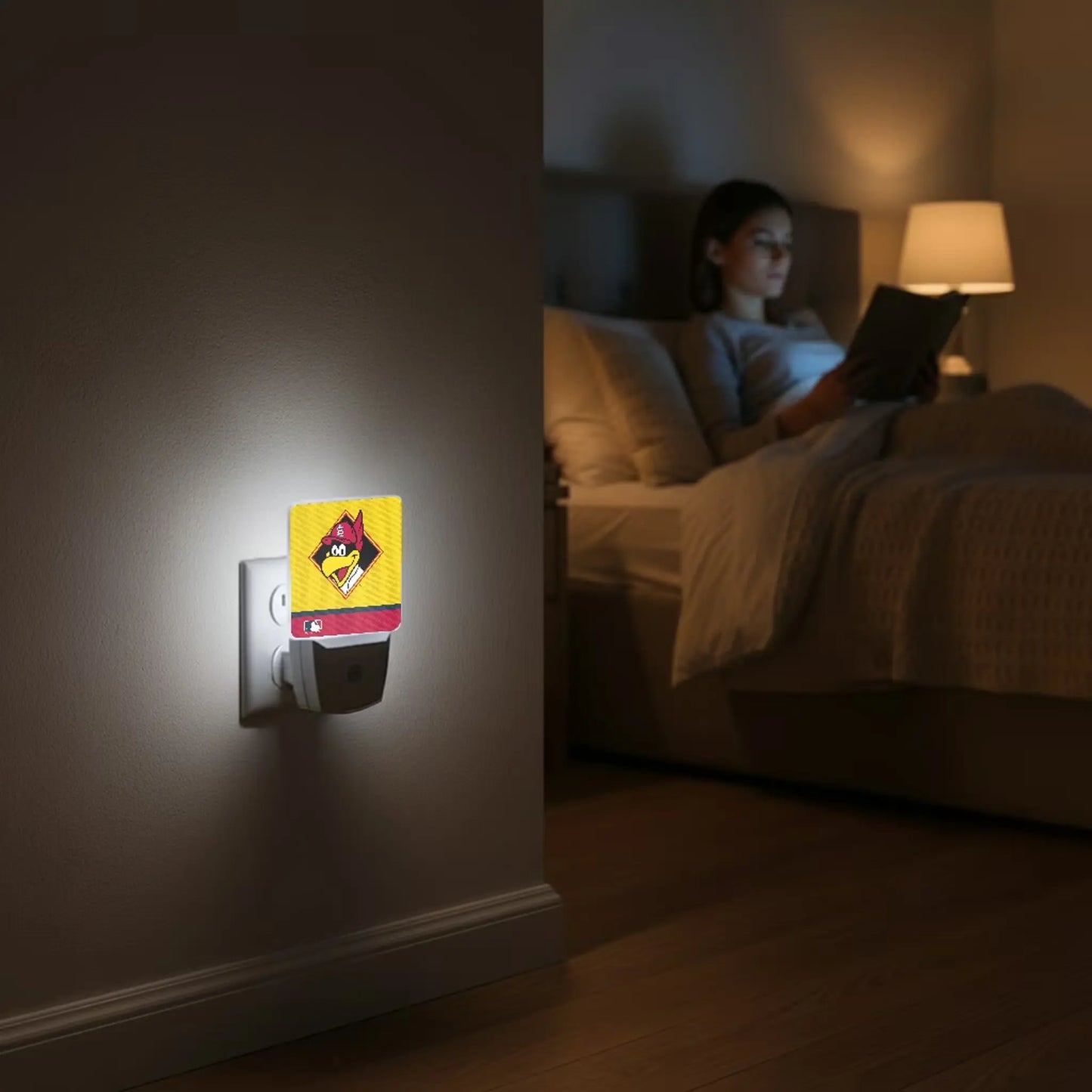 St Louis Cardinals Stripe Night Light 2-Pack