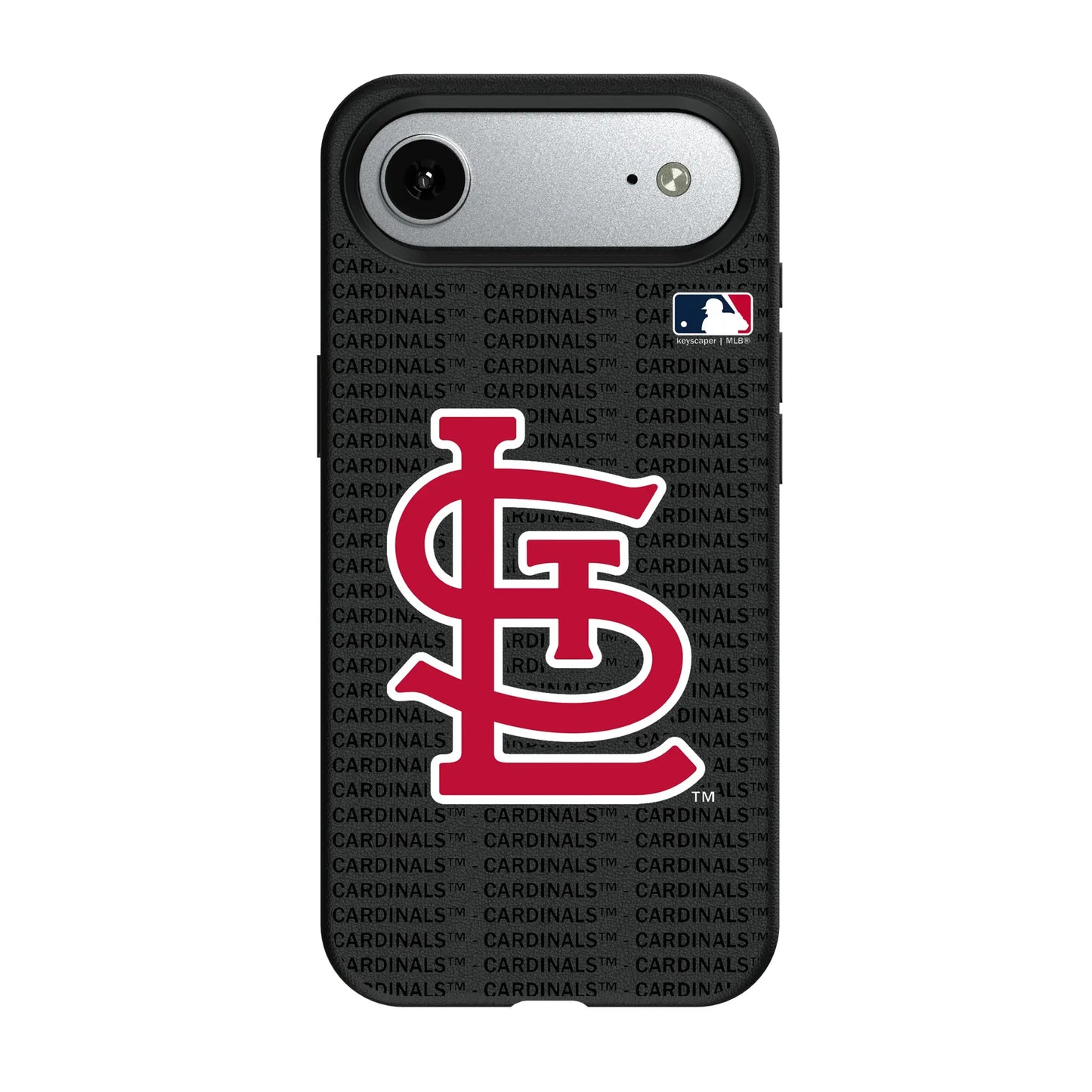 St Louis Cardinals Text Backdrop MagSafe Compatible Phone Case for Apple iPhone