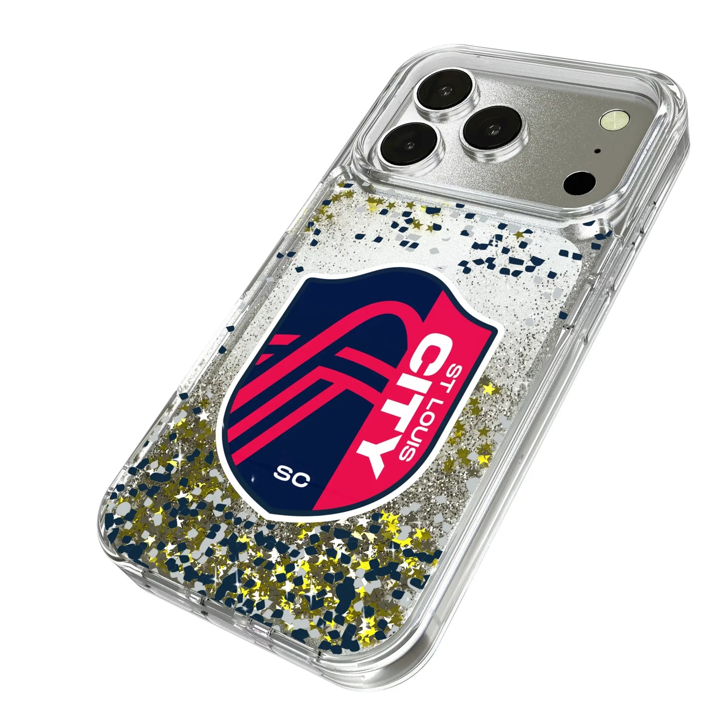 St. Louis CITY SC Confetti Glitter Phone Case for Apple iPhone
