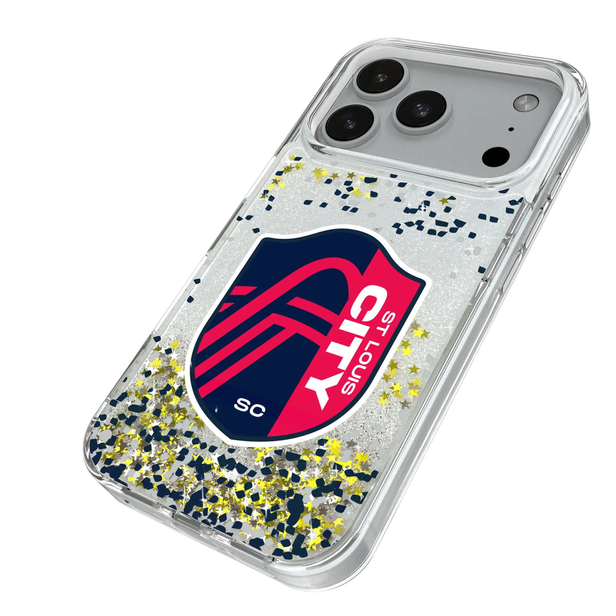 St. Louis CITY SC Confetti Glitter Phone Case for Apple iPhone