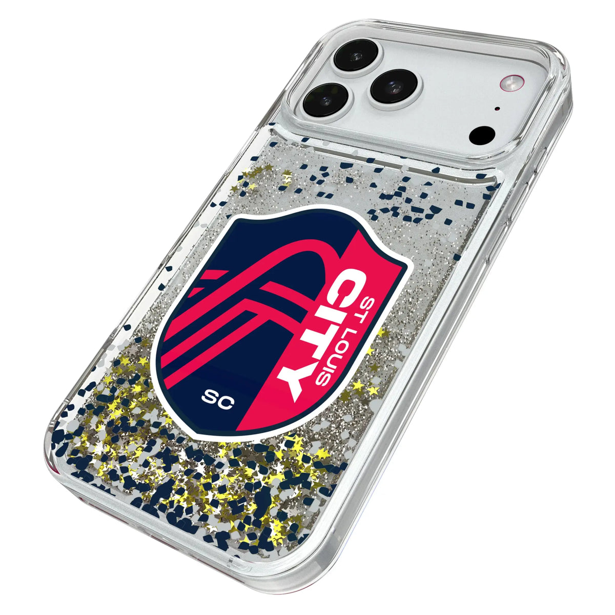 St. Louis CITY SC Confetti Glitter Phone Case for Apple iPhone