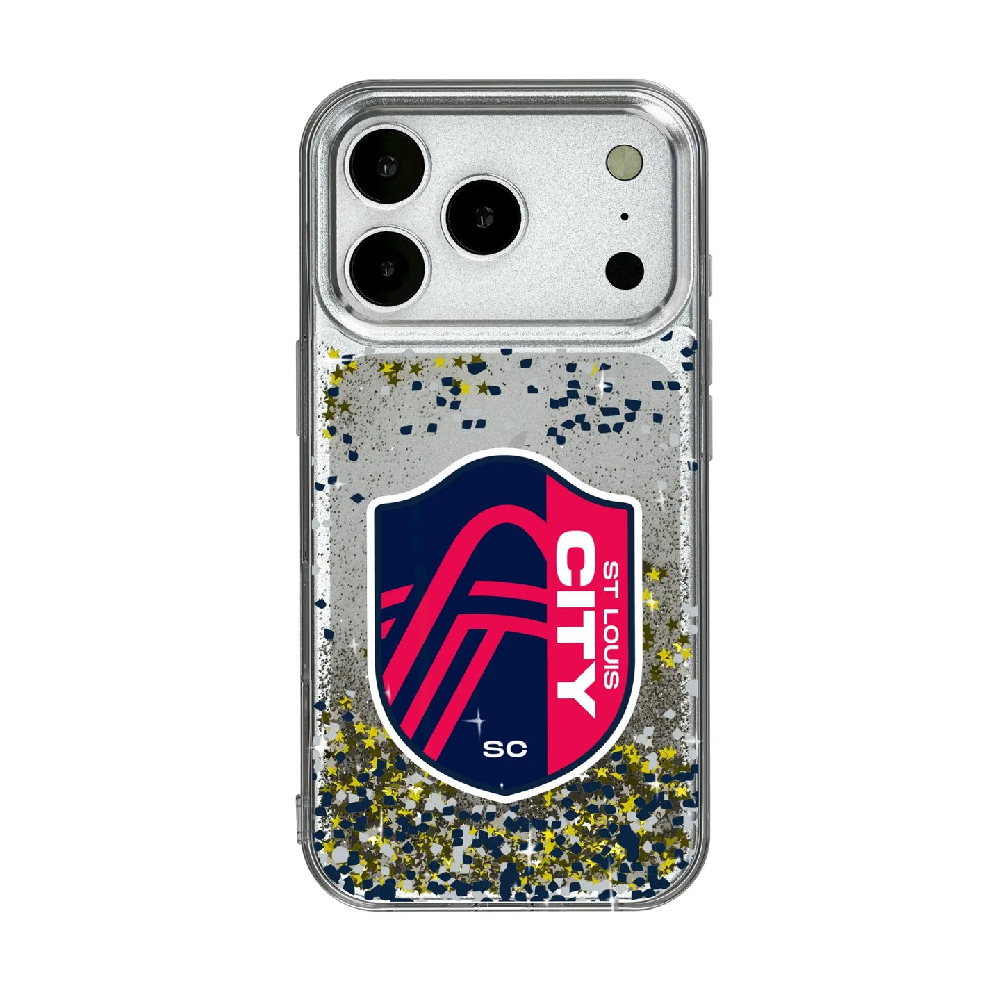 St. Louis CITY SC Confetti Glitter Phone Case for Apple iPhone