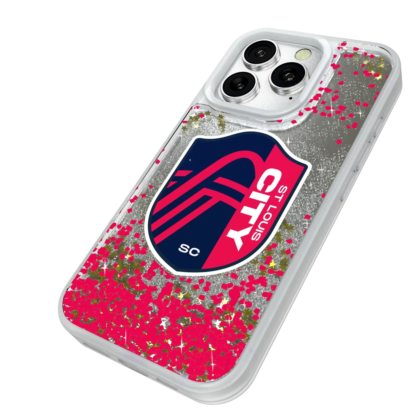 St. Louis CITY SC Confetti Glitter Phone Case for Apple iPhone